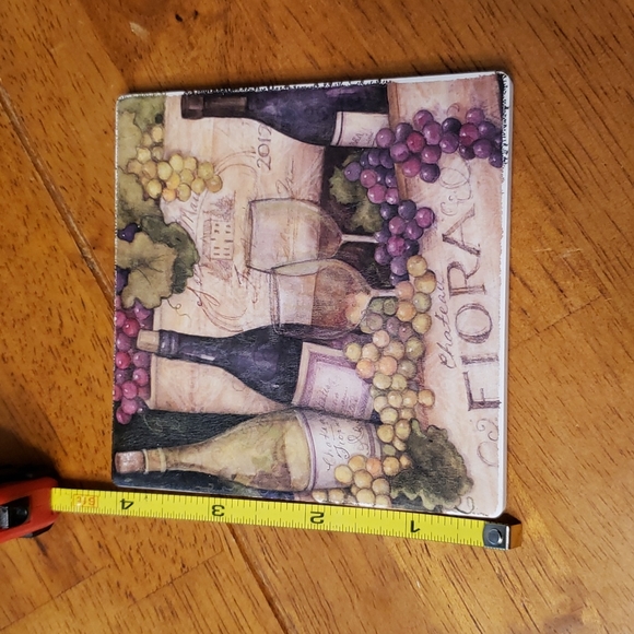 CounterArt Absorbent Stone Coasters - Wine Print - Picture 7 of 7